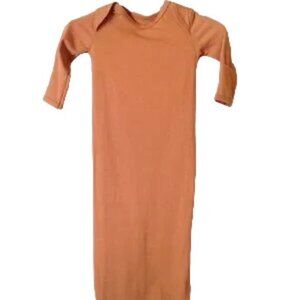 Marlowe & Co. Organic Cotton Knotted Gown 0-3 Months